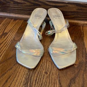 Vintage Stuart Weitzman Mystic Iridescent heels